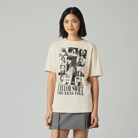 Taylor Swift | The Eras Tour II Beige T-Shirt| size S - Picture 1 of 8